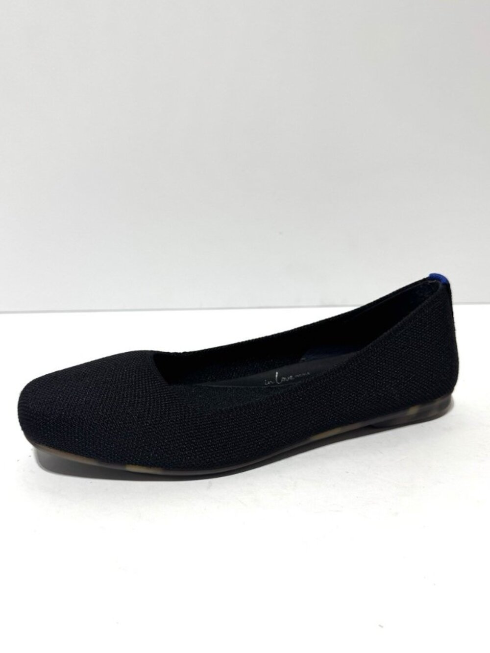 Rothy’s Women's Flat Square Toe Shoes Black Size 7 M
